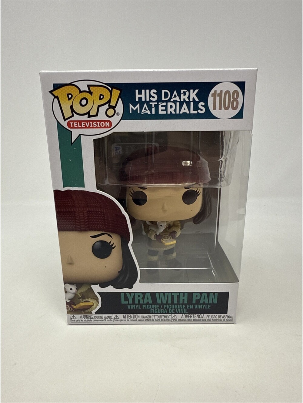 Funko Pop Television! His Dark Materials: Lyra With Pan #1108